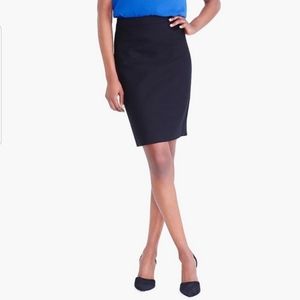 J.CREW FACTORY Cotton work pencil skirt